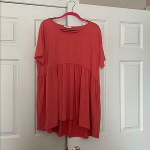 Coral Top Size 3X